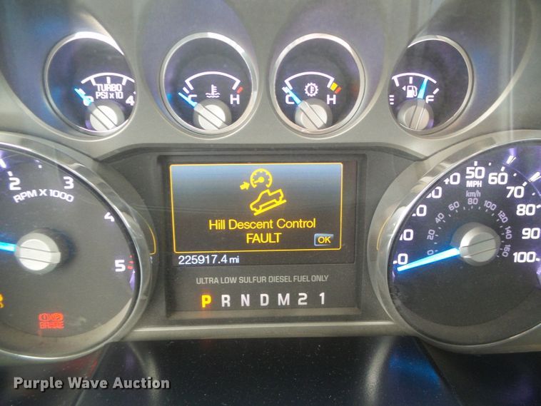 image for item DH4921 2011 Ford F250 Super Duty Lariat  Crew Cab pickup truck