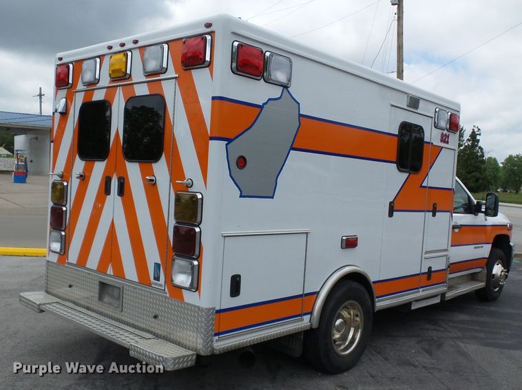 image for item DH7962 2012 Chevrolet Silverado 3500HD  ambulance
