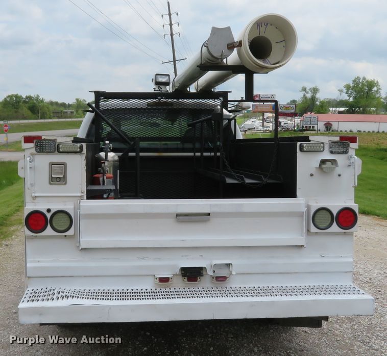 image for item DI2200 2009 Ford F350 Super Duty XL  SuperCab utility bed pickup truck