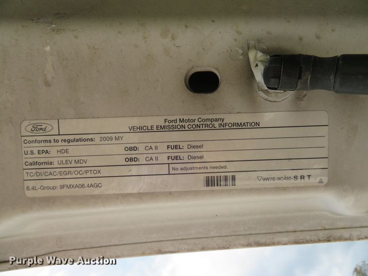 image for item DI2200 2009 Ford F350 Super Duty XL  SuperCab utility bed pickup truck