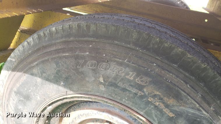 image for item EU9852 2019 shop built utility trailer