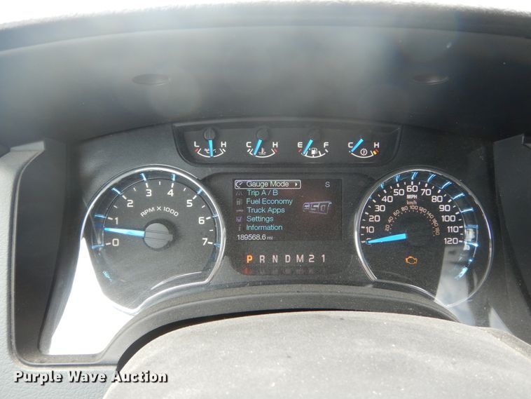 image for item GB9990 2013 Ford F150 XLT  SuperCab pickup truck