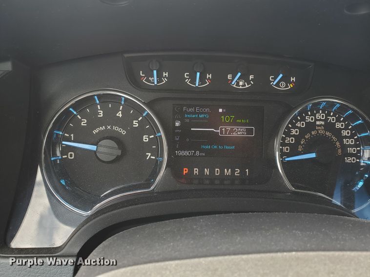 image for item GB9991 2012 Ford F150 XLT  SuperCab pickup truck