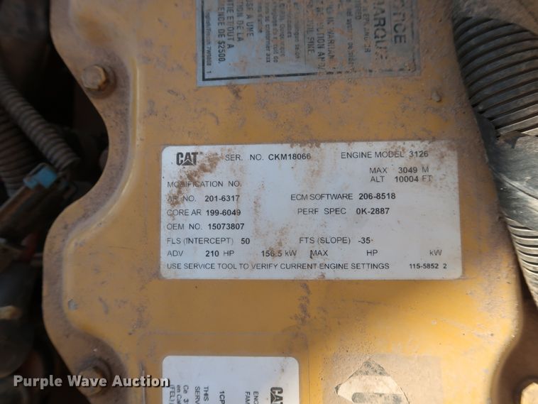 image for item GD9813 2001 GMC C7500 propane fuel truck