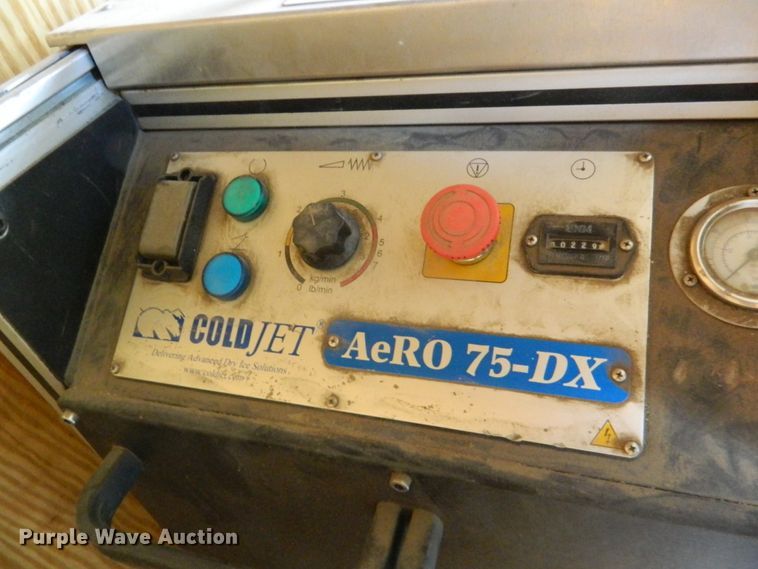 image for item GE9897 2004 Aero 75-DX Cold Jet 2A0148-G2 dry ice blasting machine