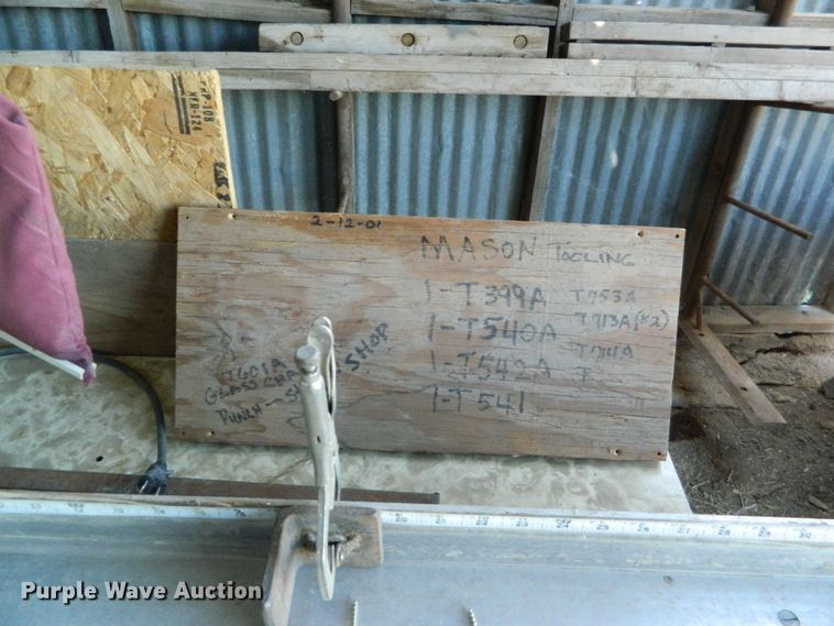 image for item GE9898 Makita aluminum saw chop saw