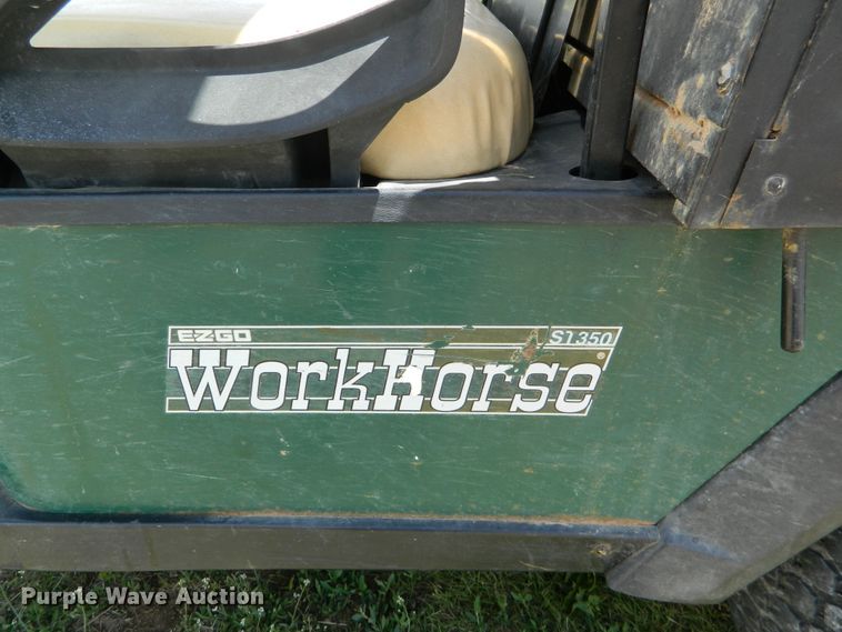 image for item GE9902 EZ GO Workhorse ST350 golf cart