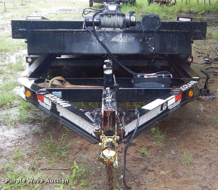 image for item GN9361 2015 Towmaster T-9DT tilt deck utility trailer