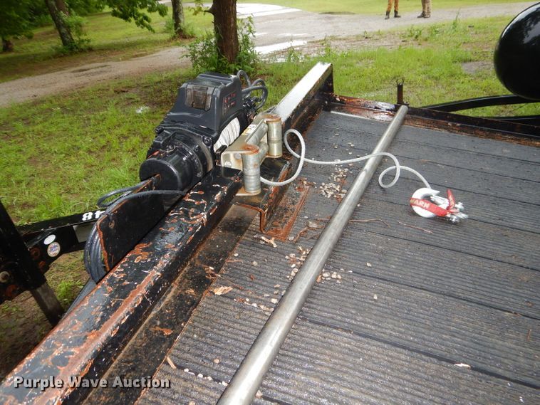 image for item GN9361 2015 Towmaster T-9DT tilt deck utility trailer