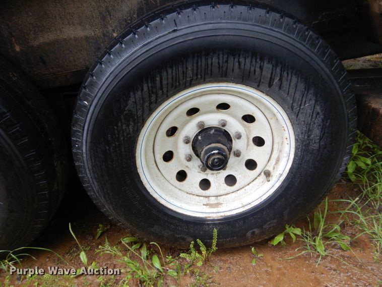 image for item GN9361 2015 Towmaster T-9DT tilt deck utility trailer