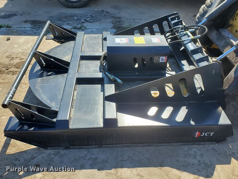 JCT 72"W skid steer rotary mower in Palco, KS Item GO9184 sold