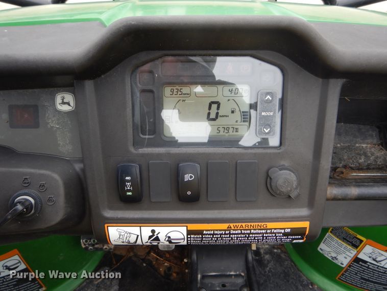 image for item GO9658 John Deere Gator 855D S4 utility vehicle