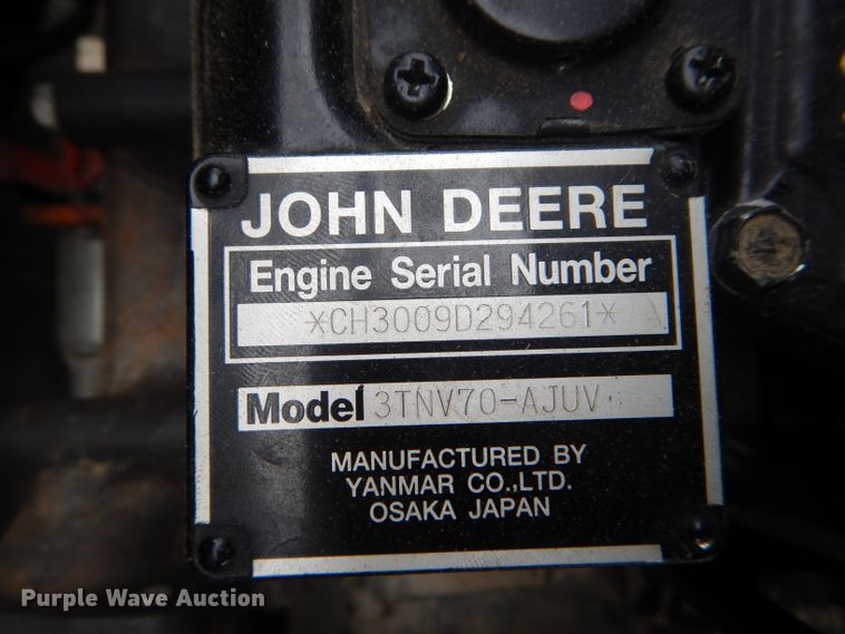 image for item GO9658 John Deere Gator 855D S4 utility vehicle