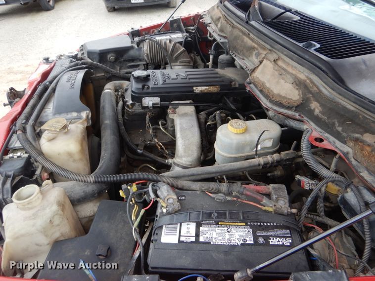 image for item GO9659 2003 Dodge Ram 3500  Quad Cab flatbed pickup truck