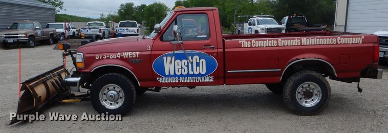 image for item GO9661 1997 Ford F250  pickup truck