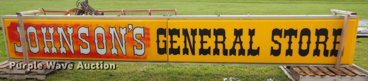 image for item GP9193 Johnson's General Store sign