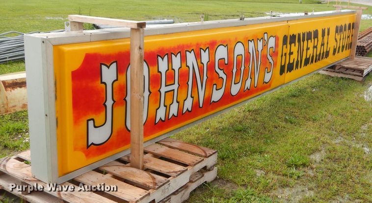 image for item GP9193 Johnson's General Store sign