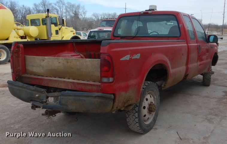 image for item GW9473 1999 Ford F250 Super Duty SuperCab pickup truck