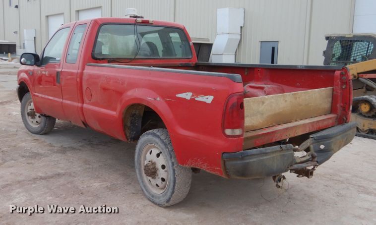 image for item GW9473 1999 Ford F250 Super Duty SuperCab pickup truck