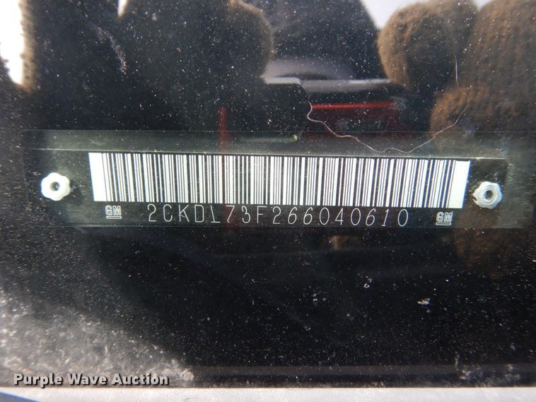 image for item GW9605 2006 Pontiac Torrent  SUV