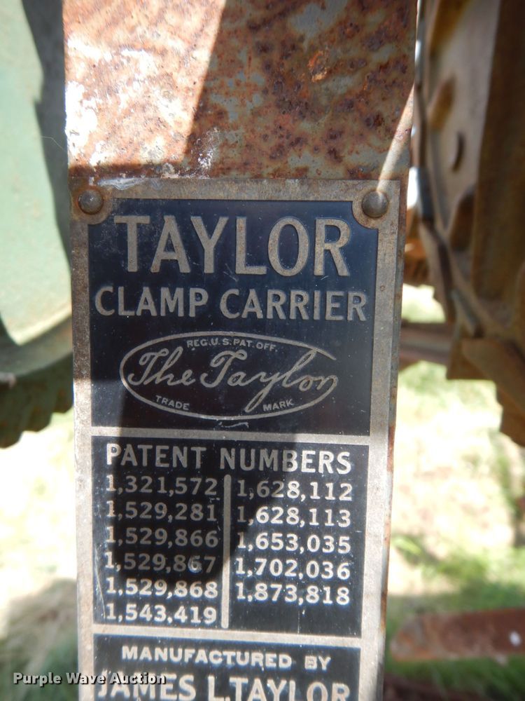 image for item GW9869 Taylor clamp carrier
