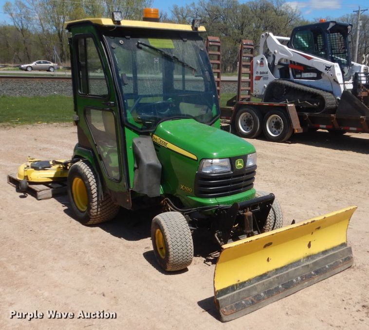 image for item GW9888 John Deere X700 lawn mower