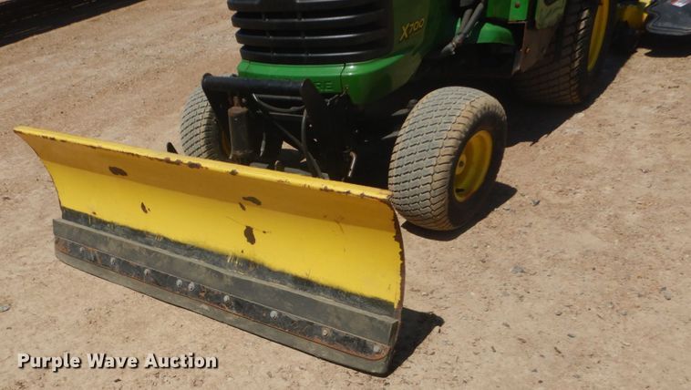 image for item GW9888 John Deere X700 lawn mower
