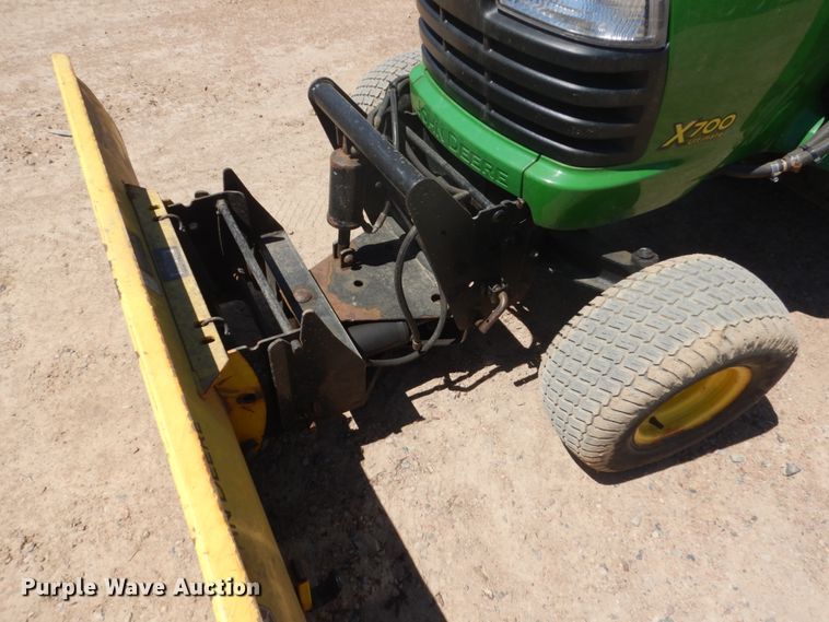 image for item GW9888 John Deere X700 lawn mower