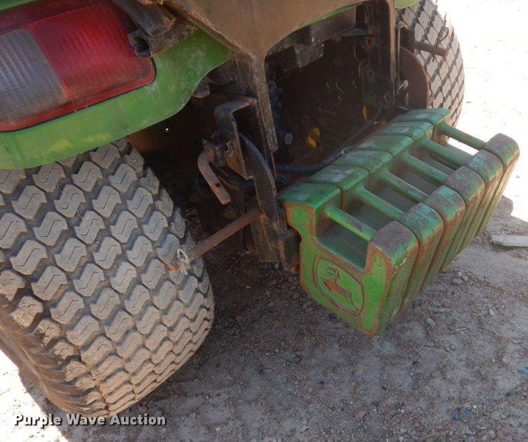 image for item GW9888 John Deere X700 lawn mower