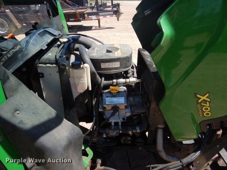 image for item GW9888 John Deere X700 lawn mower