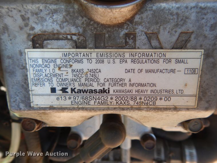 image for item GW9888 John Deere X700 lawn mower