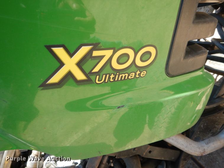 image for item GW9888 John Deere X700 lawn mower