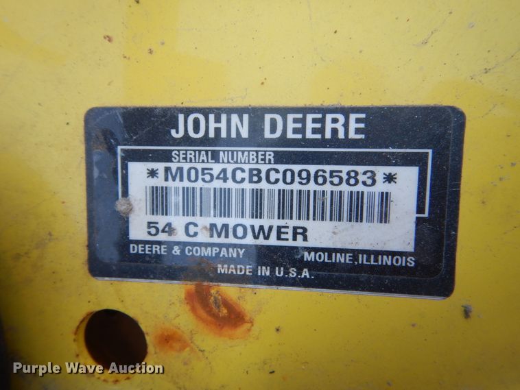 image for item GW9888 John Deere X700 lawn mower