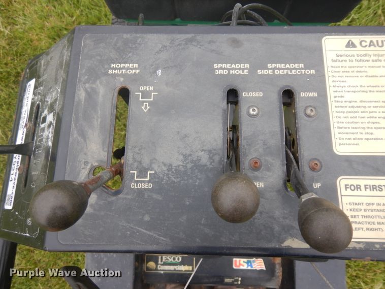 image for item GY9214 Lesco spreader