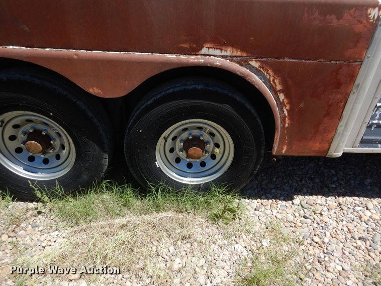 image for item HA9071 Chaparral 39 enclosed cargo trailer