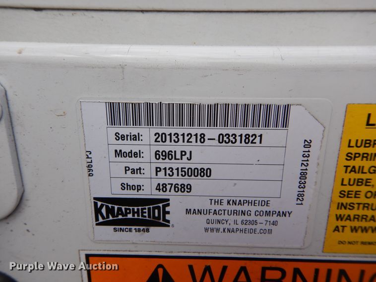 image for item HA9138 2014 Ford F250 Super Duty  Crew Cab utility bed pickup truck