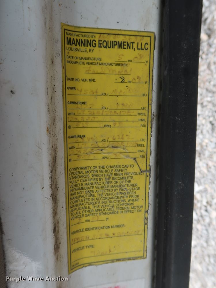 image for item HA9159 2008 Ford F350 Super Duty XL  utility bed pickup truck