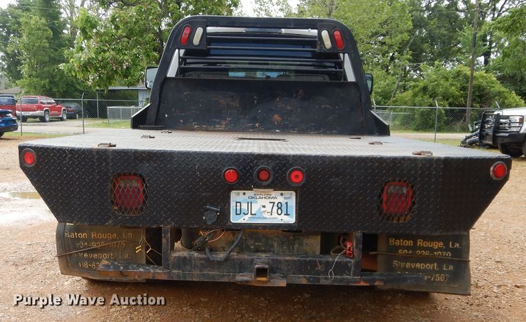 image for item HA9165 2008 Dodge Ram 3500HD  Quad Cab flatbed pickup truck