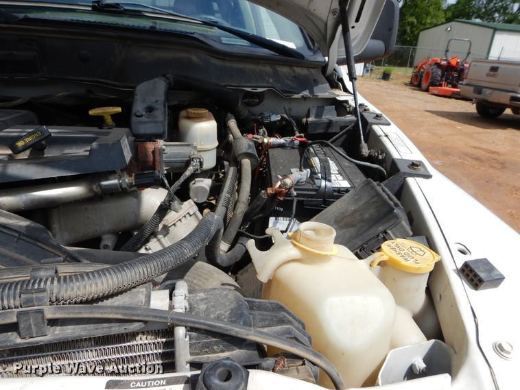 image for item HA9165 2008 Dodge Ram 3500HD  Quad Cab flatbed pickup truck