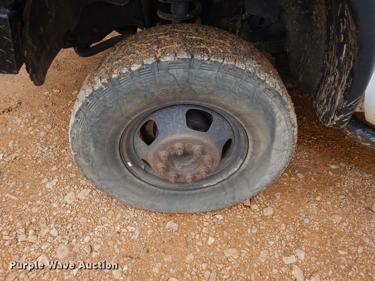 image for item HA9165 2008 Dodge Ram 3500HD  Quad Cab flatbed pickup truck