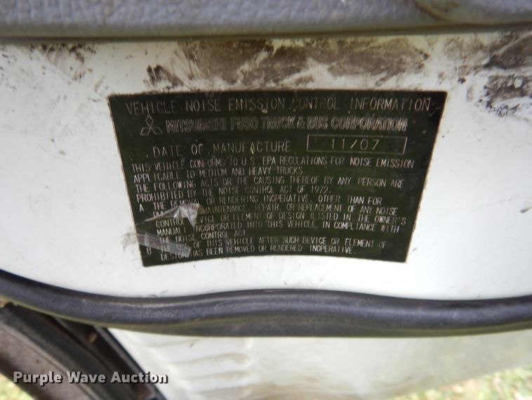 image for item HA9171 2008 Mitsubishi Fuso FE  box truck