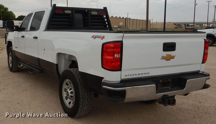 image for item HC9026 2017 Chevrolet Silverado 2500HD  Crew Cab pickup truck