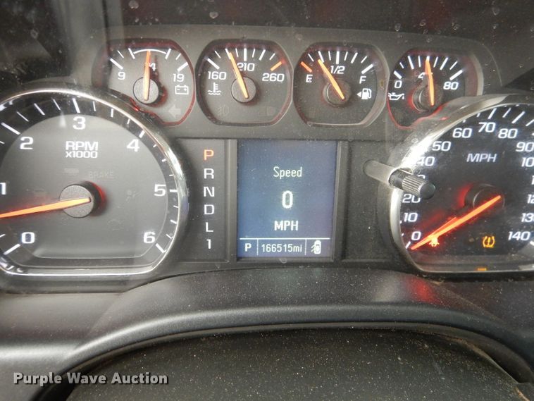 image for item HC9026 2017 Chevrolet Silverado 2500HD  Crew Cab pickup truck