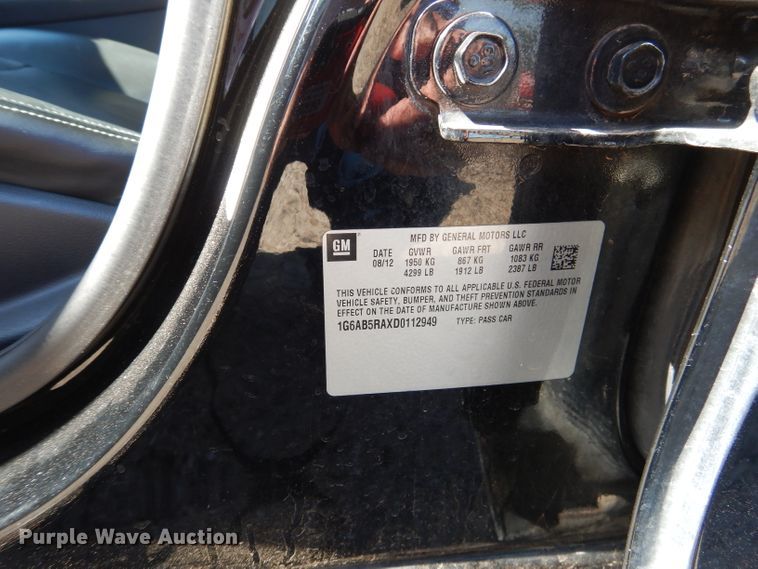 image for item HC9029 2013 Cadillac ATS Luxury