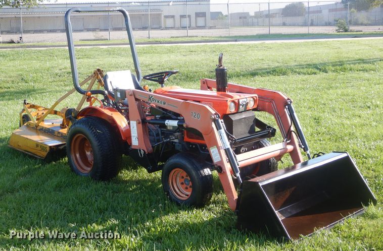 image for item HS9598 Kubota B7100HST  MFWD tractor