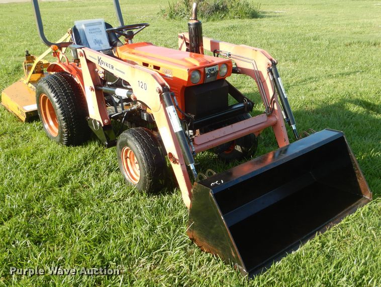 image for item HS9598 Kubota B7100HST  MFWD tractor