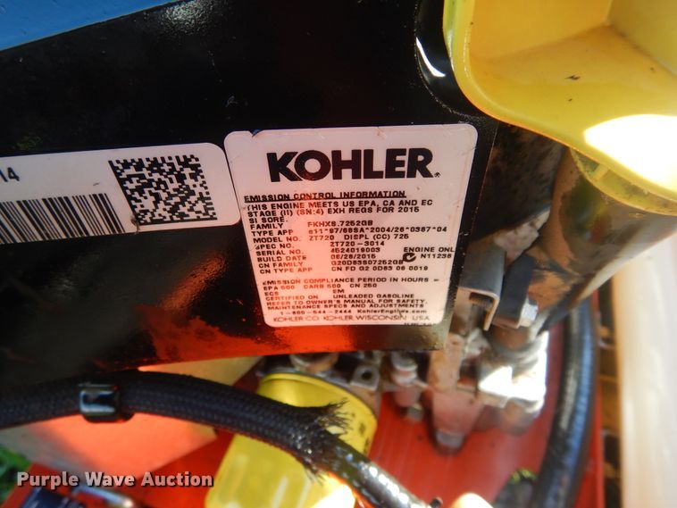 image for item HS9599 Kubota Kommander Z121S ZTR lawn mower