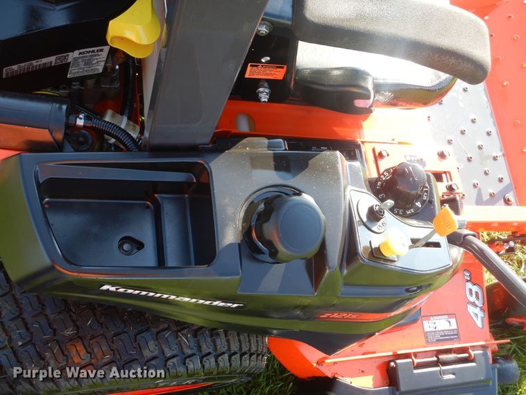 image for item HS9599 Kubota Kommander Z121S ZTR lawn mower