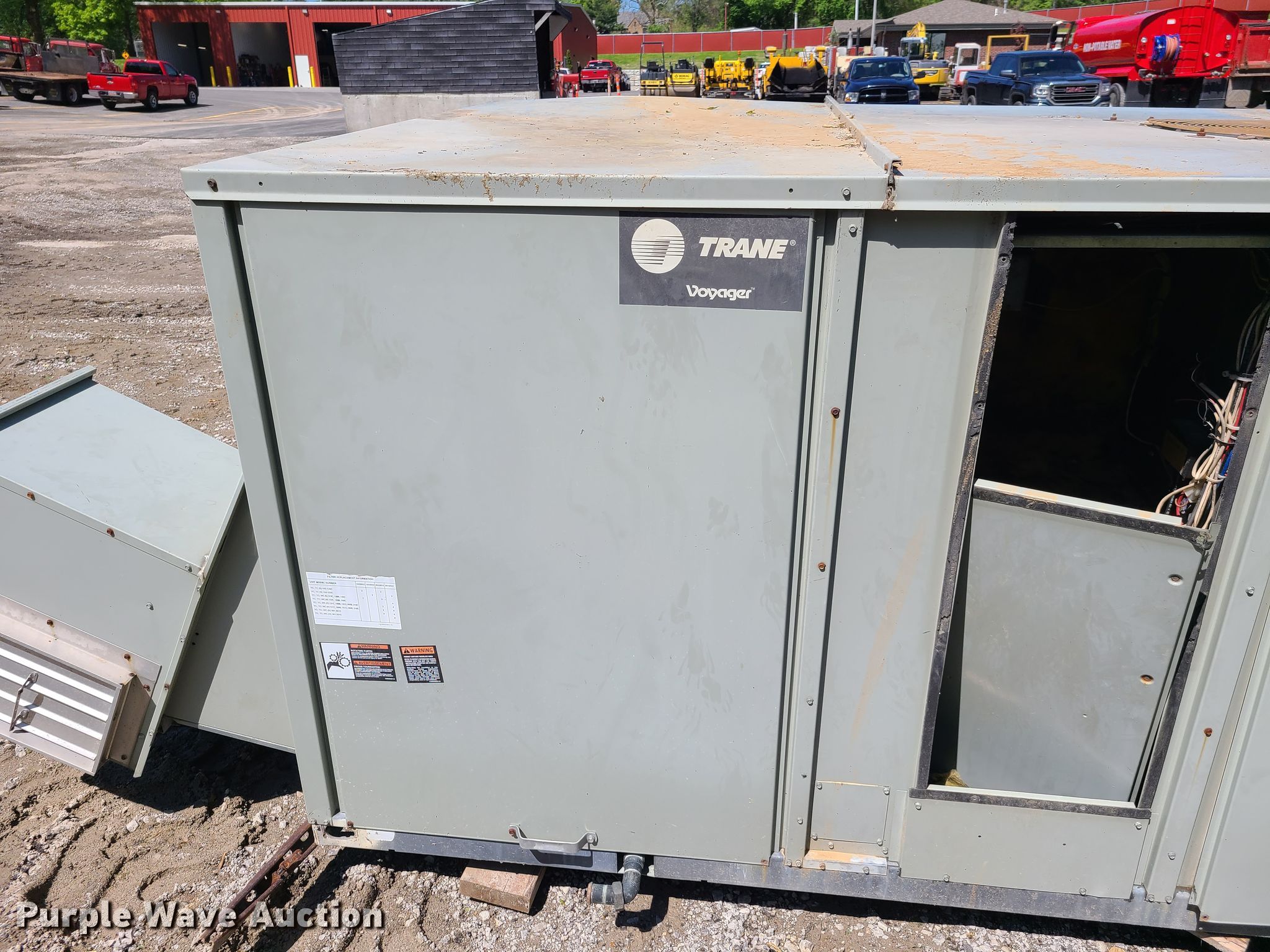 Trane Voyager TCD150C40ABB AC unit in Sugar Creek, MO Item K5834 sold