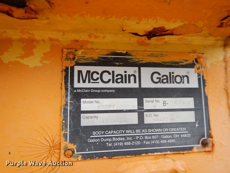 image for item DE5628 2000 International 4900 dump truck